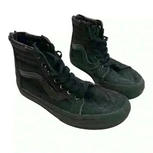 Vans Sk8-Hi Zip High Top Shoes Size 2